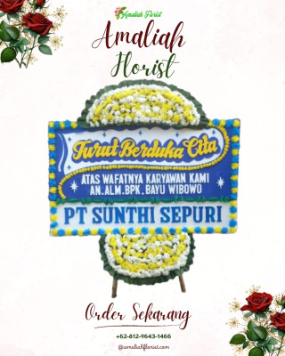 Papan Bunga Duka di Bendungan Hilir